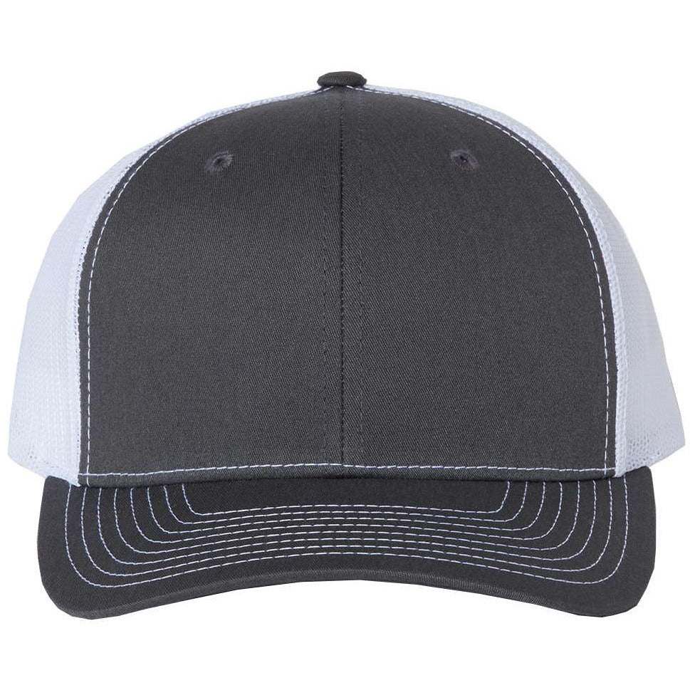 Charcoal/ White