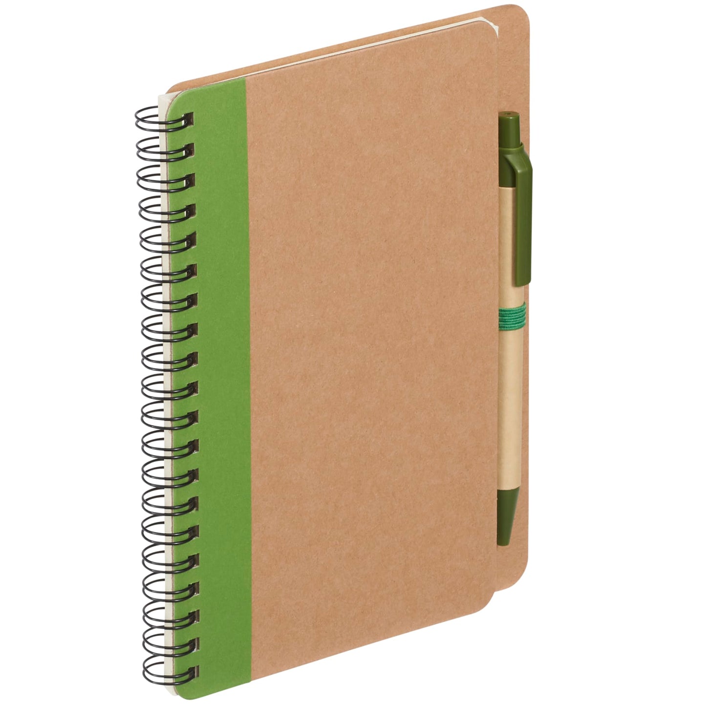 5" x 7" Eco-Friendly Spiral Notebook with Pen